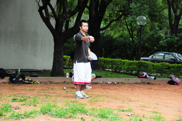 圖九.JPG 午後隨影─側拍文化大學滾球隊練習 圖九.JPG