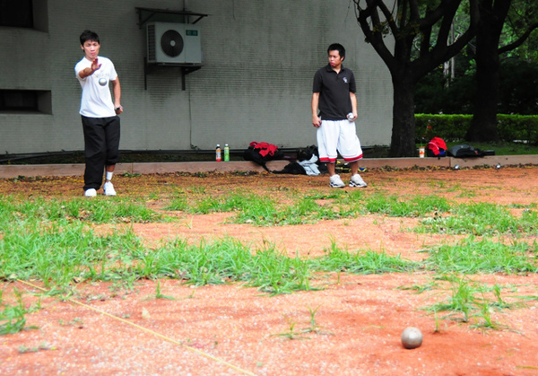 圖十一.JPG 午後隨影─側拍文化大學滾球隊練習 圖十一.JPG