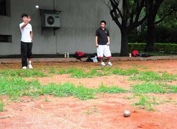 圖十二.JPG 午後隨影─側拍文化大學滾球隊練習 圖十二.JPG