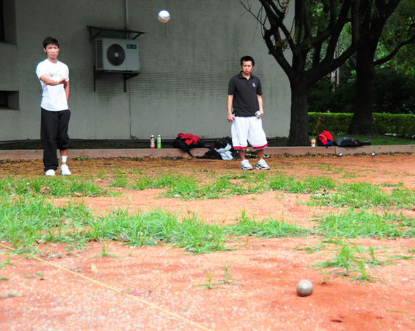 圖十三.JPG 午後隨影─側拍文化大學滾球隊練習 圖十三.JPG