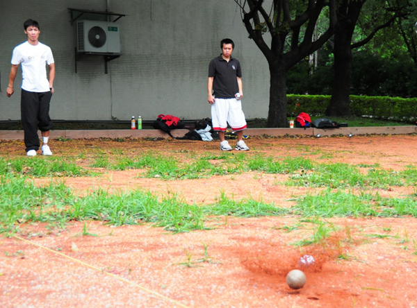 圖十五.JPG 午後隨影─側拍文化大學滾球隊練習 圖十五.JPG